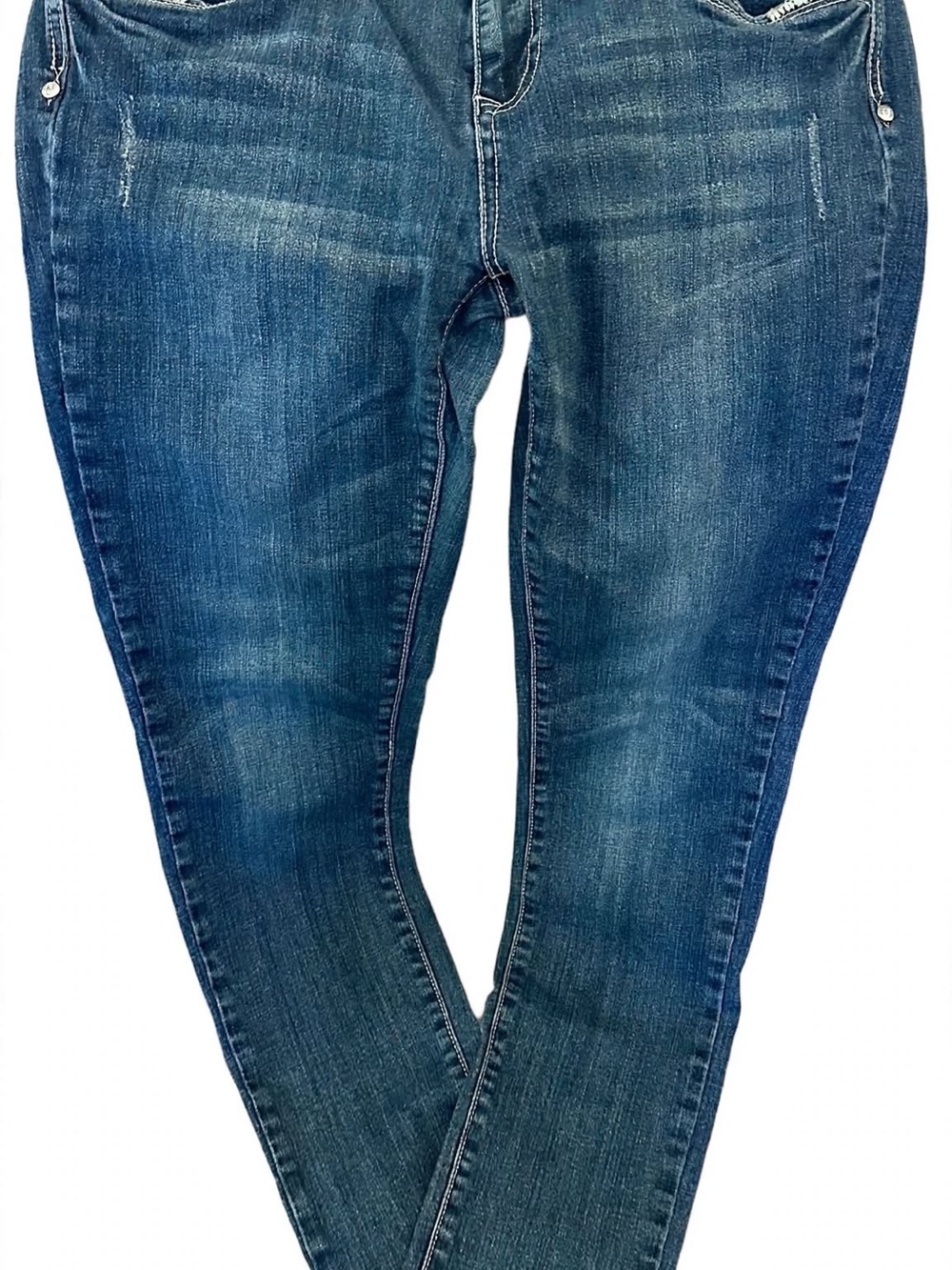 L.A. Idol USA Women's Bling Rhinestone Jeans - Size 13 / 35 x 31.5